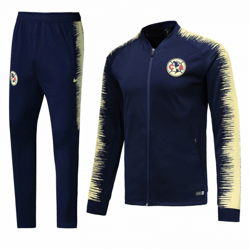 Club America 18/19 Training Jacket Tracksuit Navy and Pants